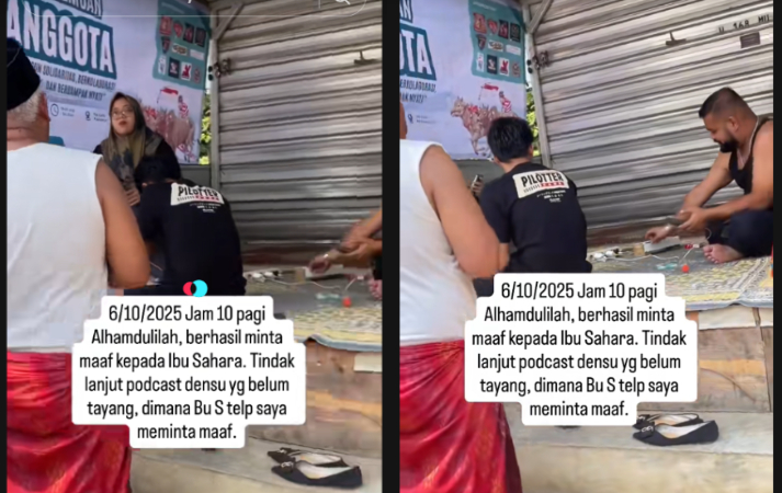 Yai Mim minta maaf ke Sahara dan Shofwan setibanya di Malang